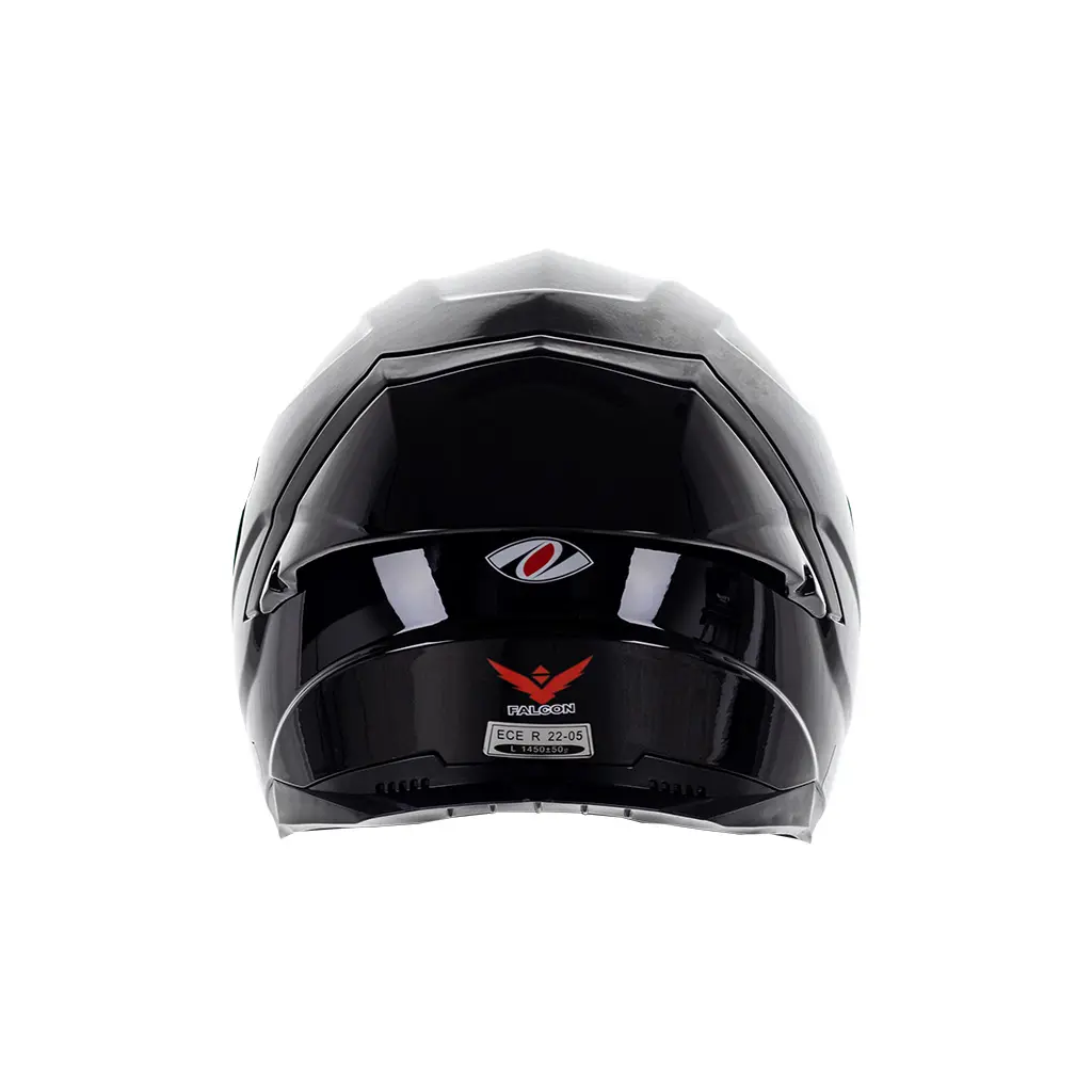 Falcon-singleVisor-สีพื้นดำเงา-ด้านหลัง.webp