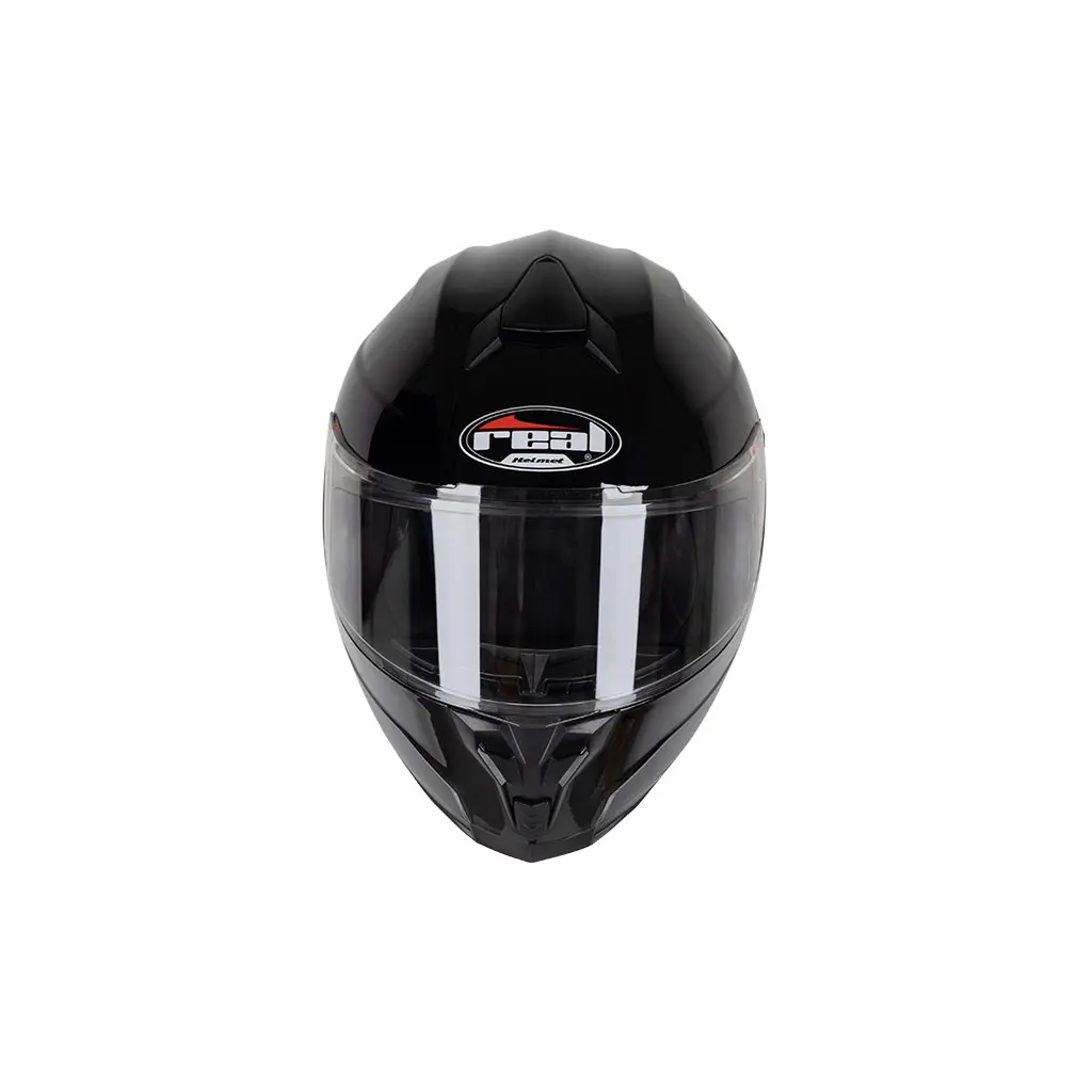 Falcon-singleVisor-สีพื้นดำเงา-ด้านหน้า.webp